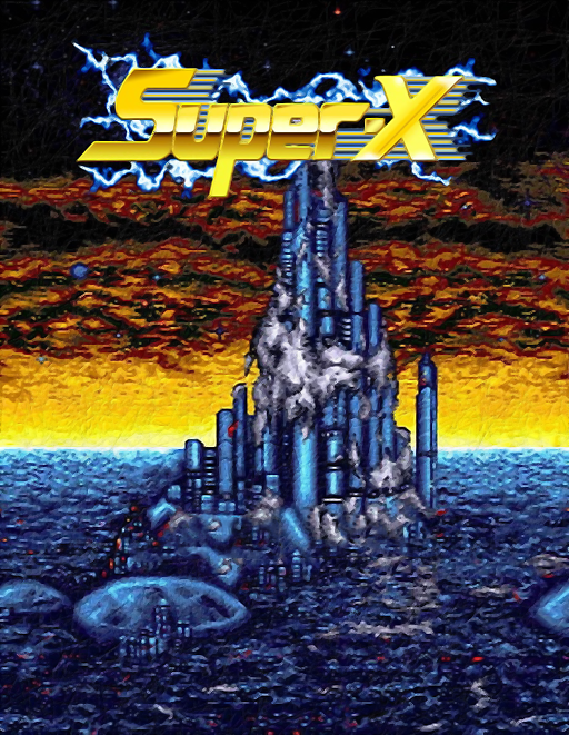 Super-X (NTC) Arcade Game Cover